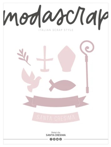 Fustella Sottile Moda Scrap Santa Cresima