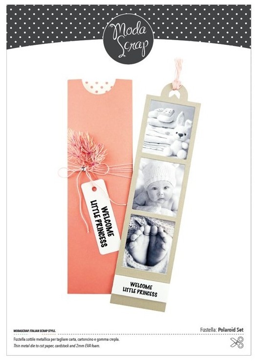 Fustella Sottile Moda Scrap Polaroid Set