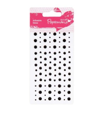 Mix Strass autoadesivi colore Nero