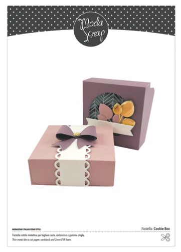 Fustella Sottile Moda Scrap Cookie Box
