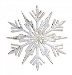 Fustella Sizzix Fiocco di Neve Ghiacciato Tim Holtz 663109