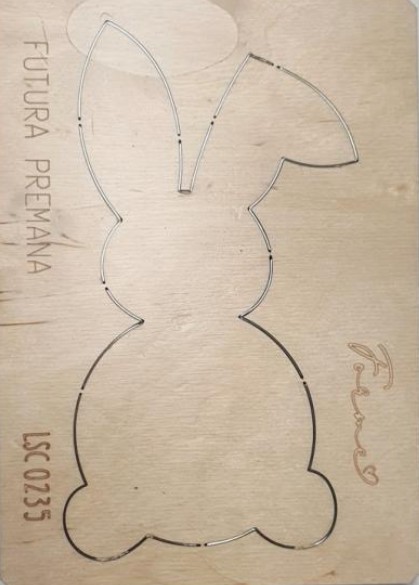 Fustella L Artigianale Bunny