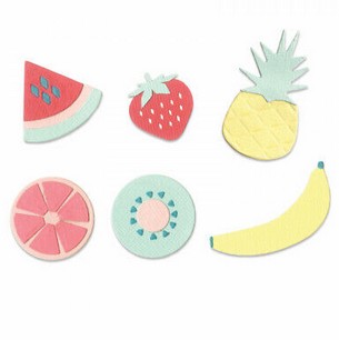 Fustella Sottile Sizzix Frutta 663597