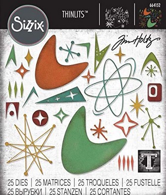 Fustella Sottile Sizzix Atomic 664252