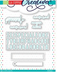 Fustella Sottile Alfabeto Speciale RI534