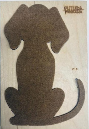 Fustella A4 Artigianale Cane