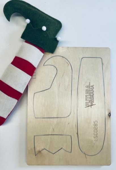 Fustella A4 Artigianale Gambe Elfo