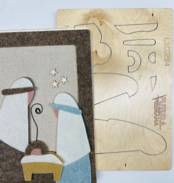 Fustella A4 Artigianale Natività