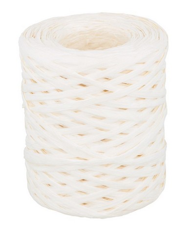 Filo di Rafia Bianco
