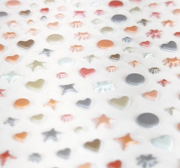 Puffy Stikers Tropical Vibes Magic Mix by Tommy Art