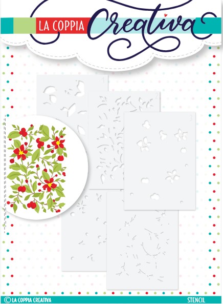 Stencil Pizzo Fiorito P568