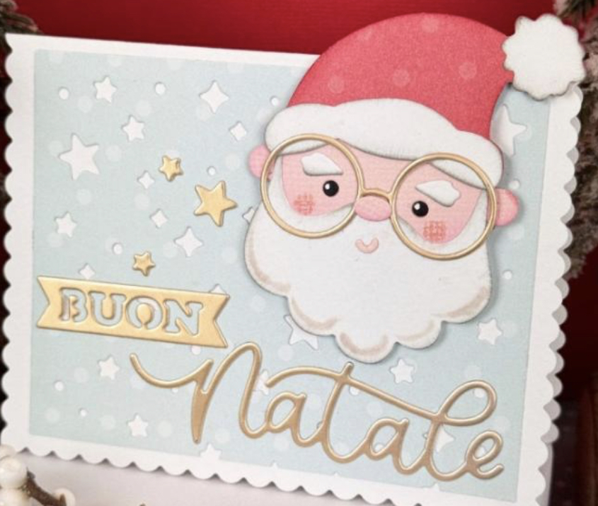 Fustella Sottile Tommy Mamma e Babbo Natale