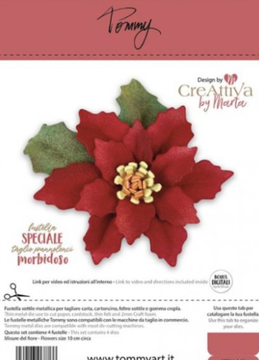 Fustella Sottile Tommy Stella di Natale by Creattiva by Marta