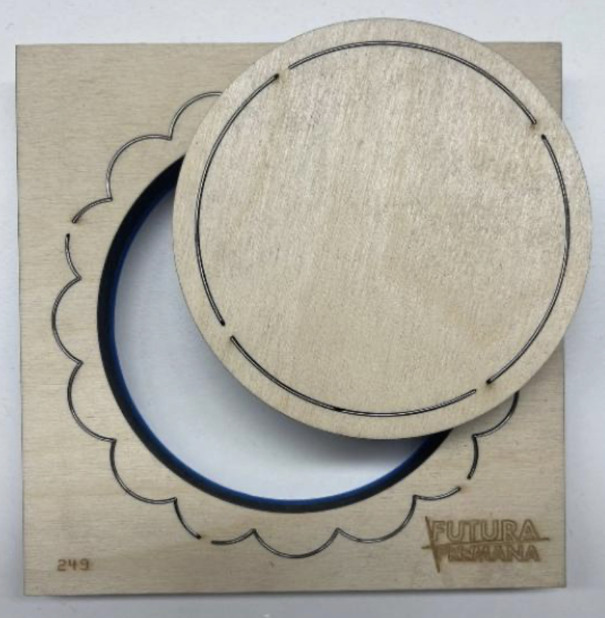 Fustella Artigianale Cerchio Scallop Mouver