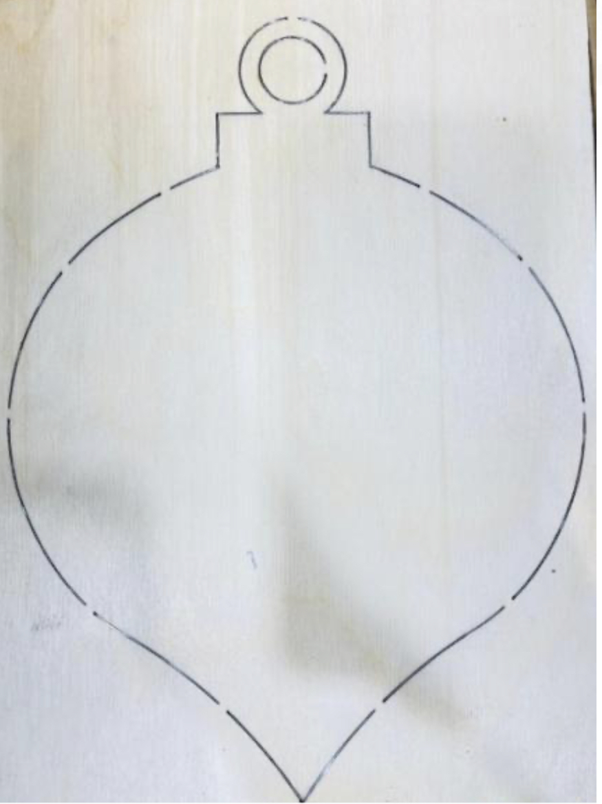 Fustella A4 Artigianale Pallina Goccia