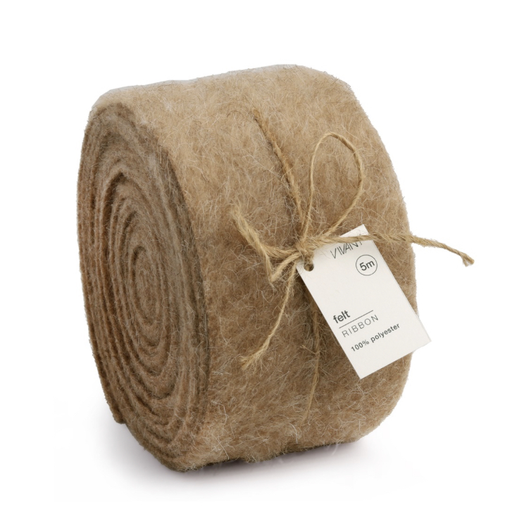 Rotolo Panno Lana Marrone