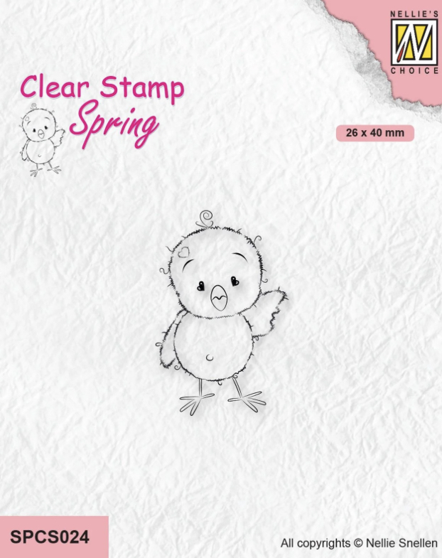 Timbro Pulcino Primaverile