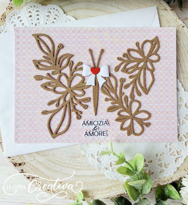 Fustella Sottile Farfalla e Fiori RU585