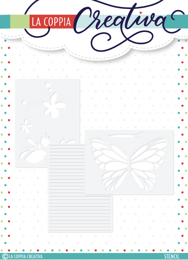 Stencil Farfalla P-586