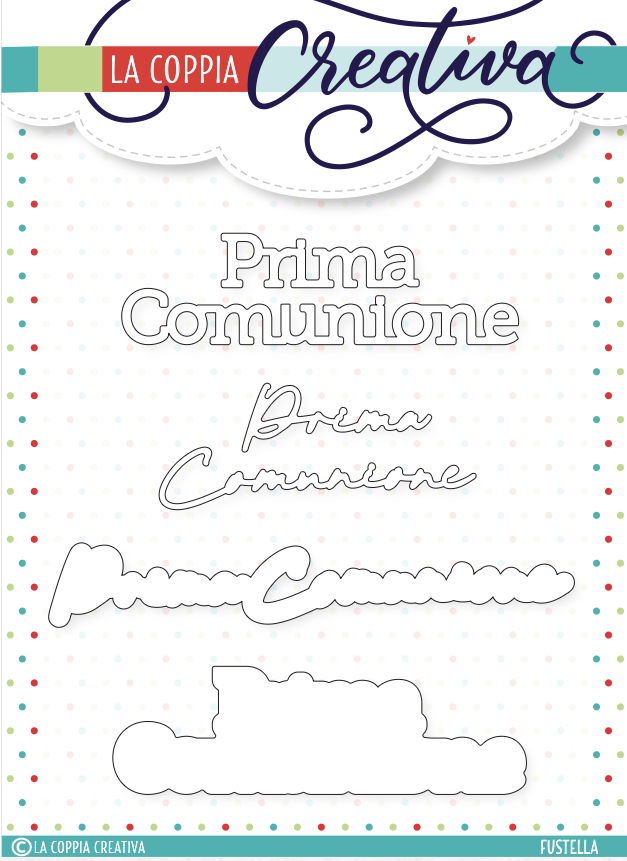 Fustella Sottile Prima Comunione 2 RI596