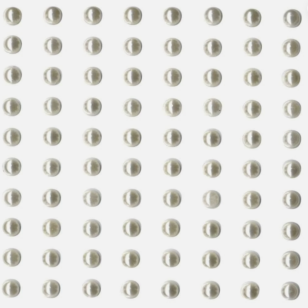 Mezze Perle Autoadesive Avorio