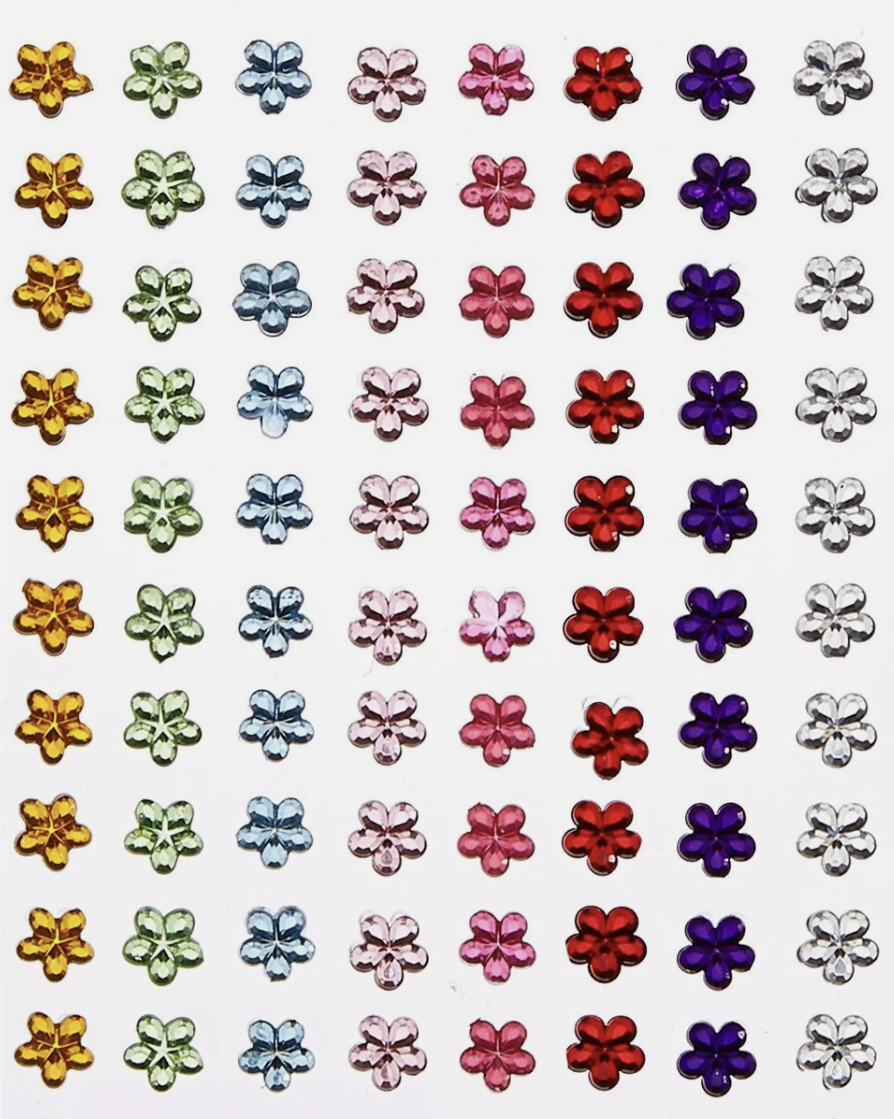 Mezzi Fiori Autoadesivi