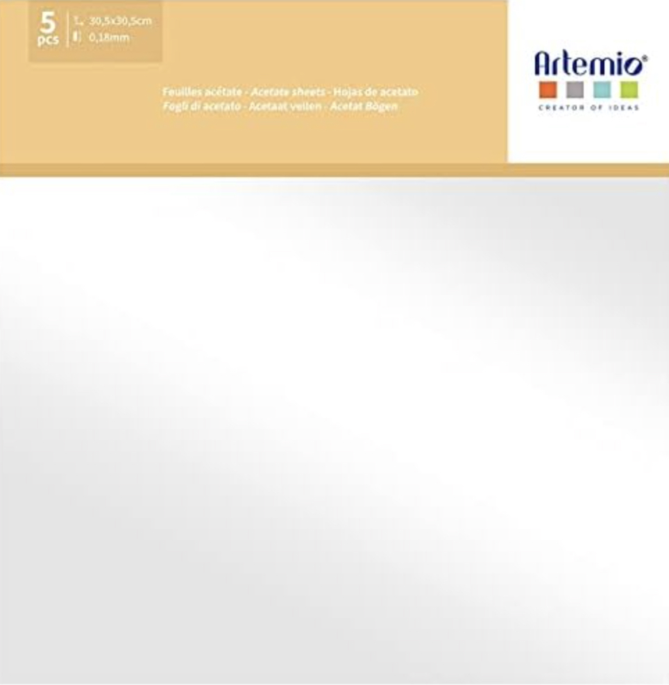 5 Fogli Acetato